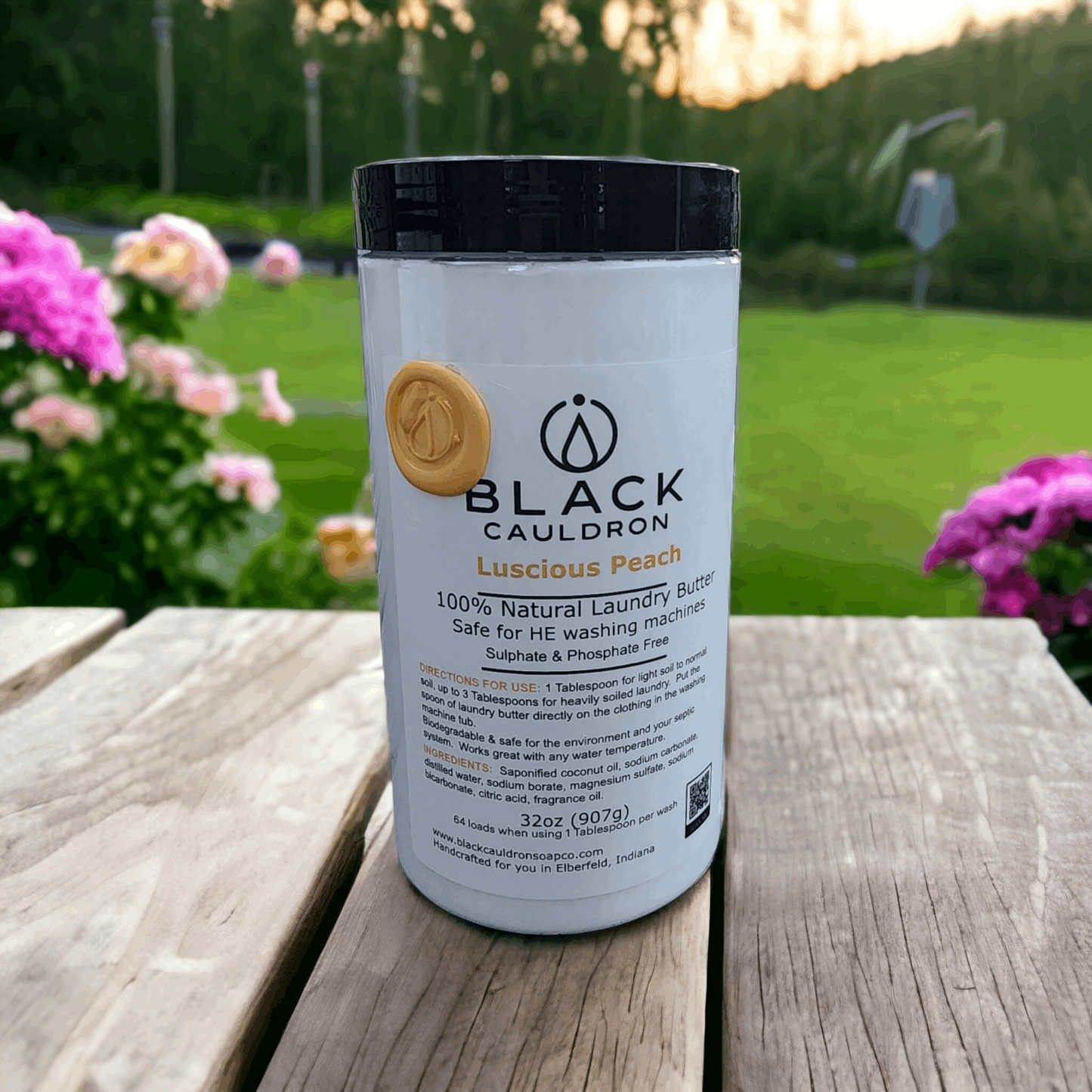 Luscious Peach Whipped Laundry Butter 32oz