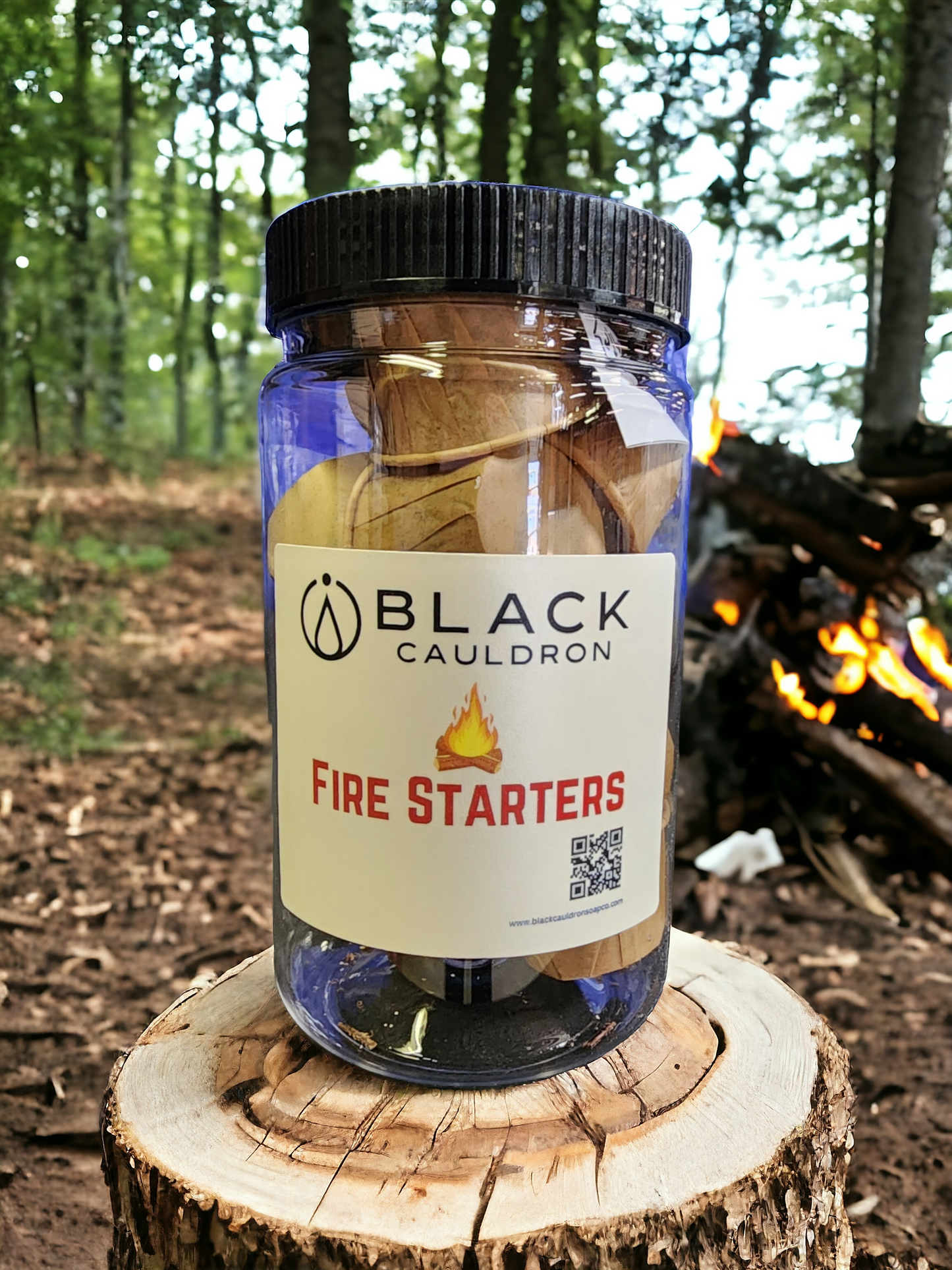 SET OF 12 FIRESTARTERS, Camping, Bonfire, campfire, woodstove, fireplace Fire Starters