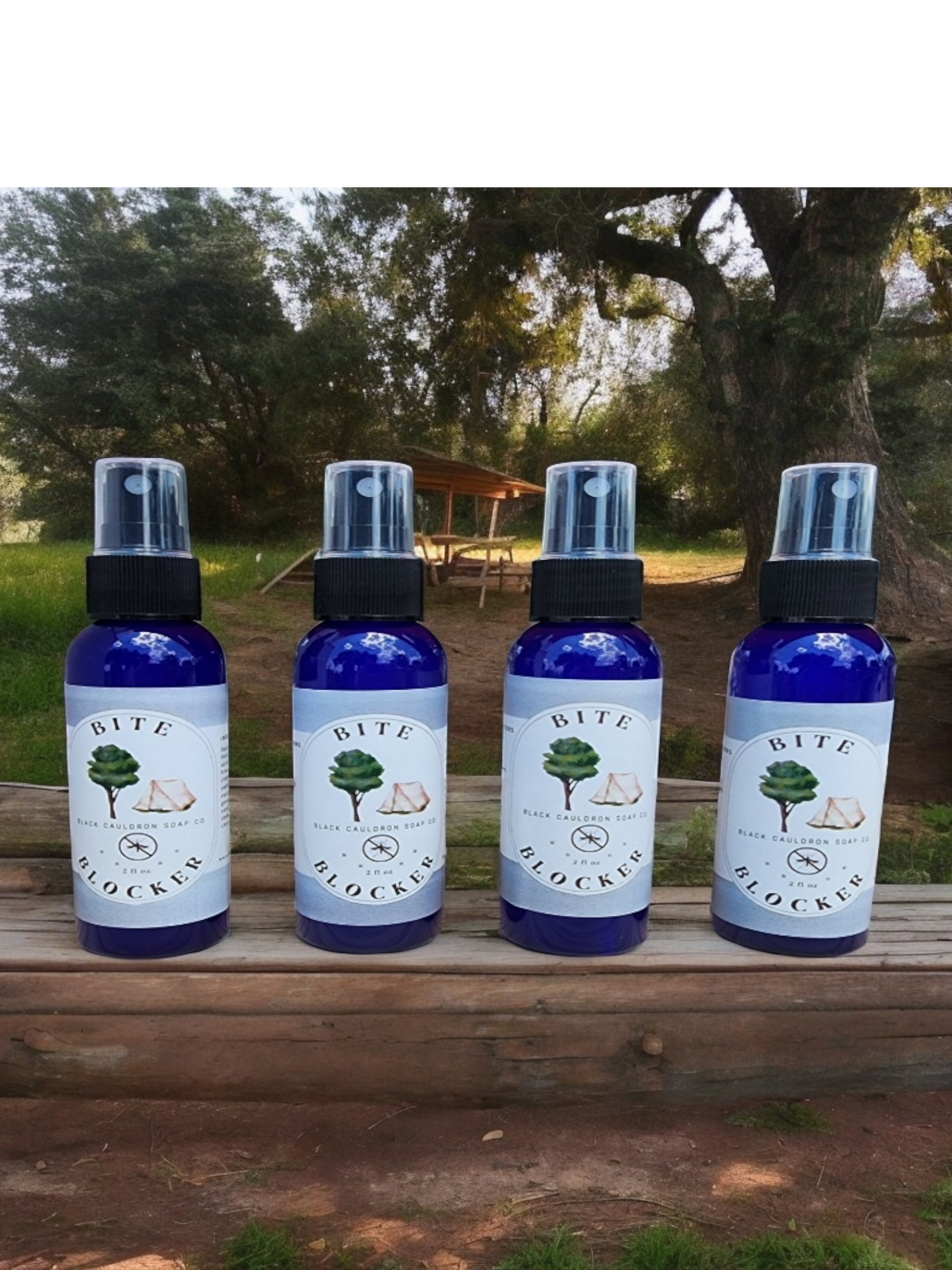 Bite Blocker - Bug Spray, Natural Insect Repellent, Mosquitos, Knats, Essential Oil | Deet Free - 2oz