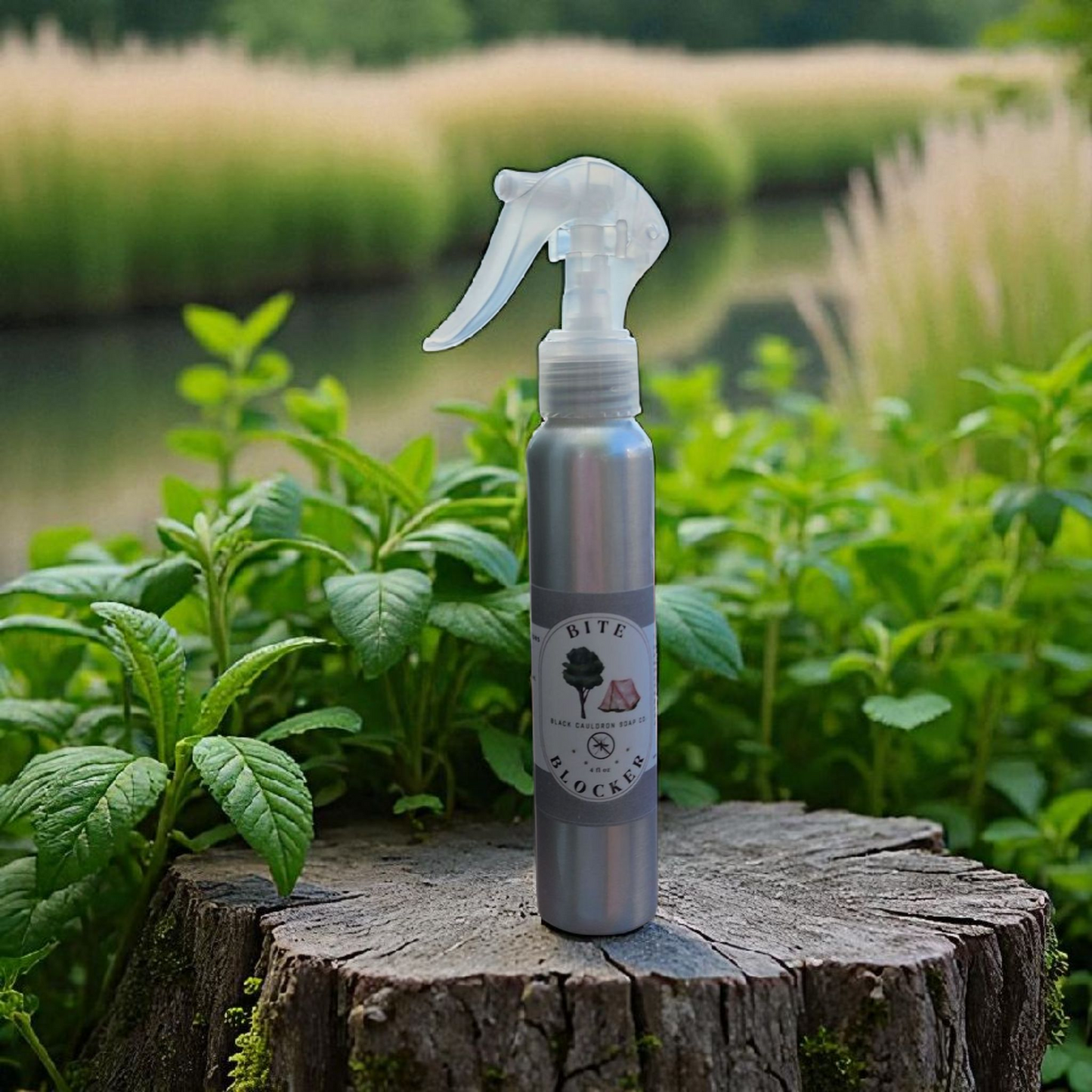 Bite Blocker - Bug Spray, Natural Insect Repellent, Mosquitos, Knats, Essential Oil | Deet Free - 4oz