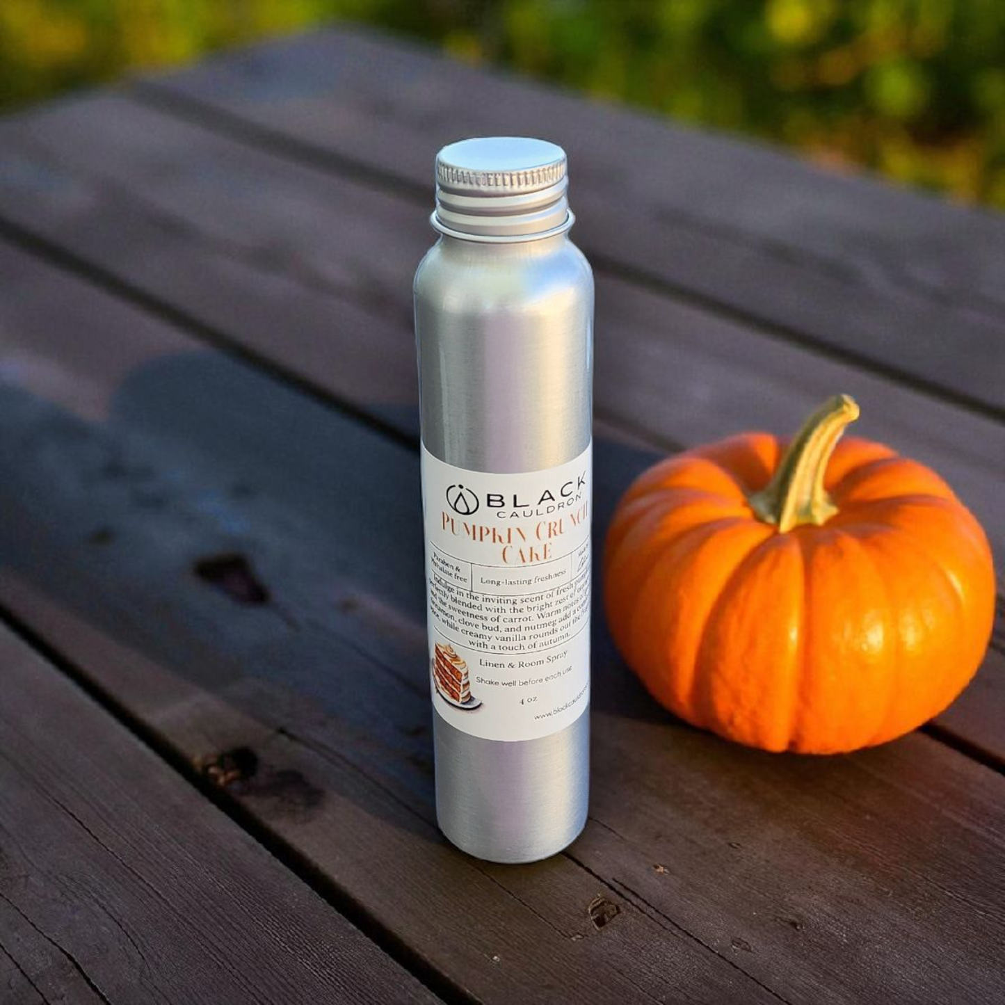 Pumpkin Crunch Cake - Linen & Room Spray
