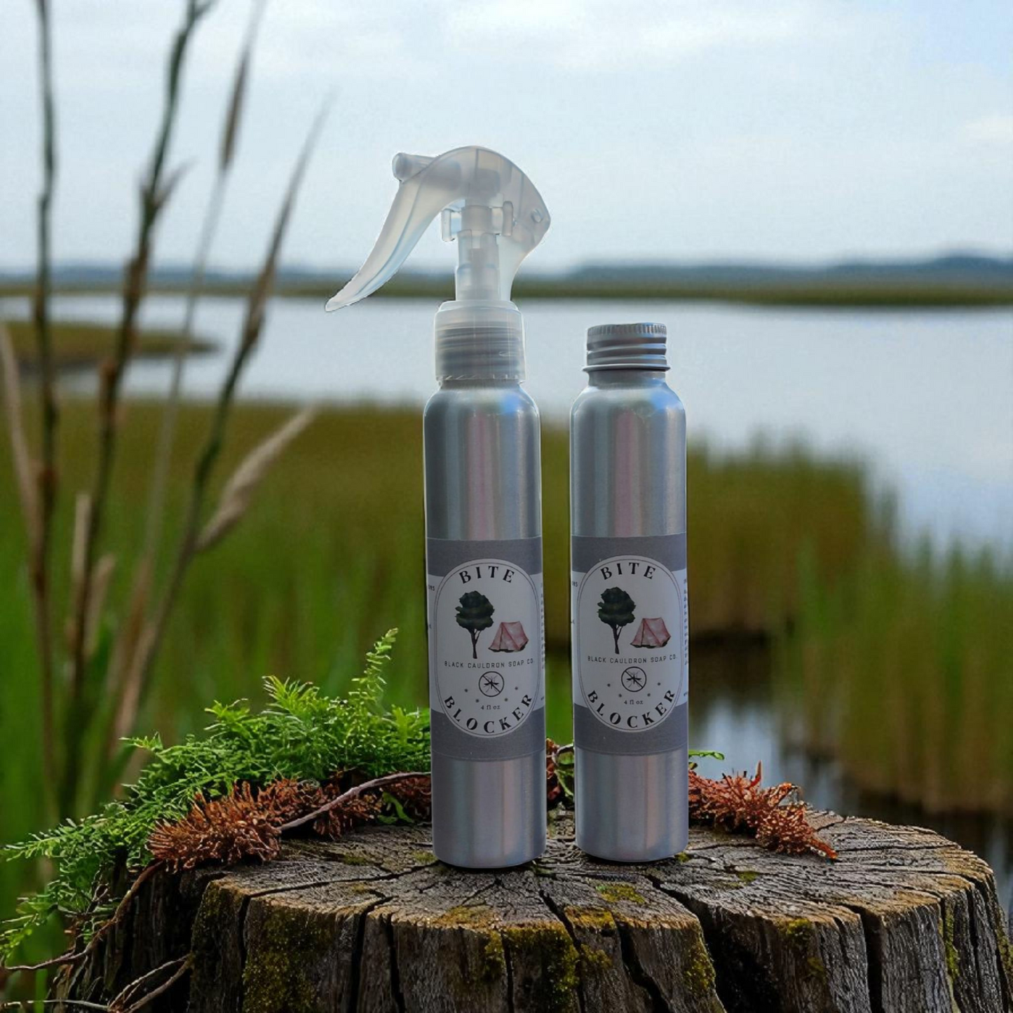 Bite Blocker - Bug Spray, Natural Insect Repellent, Mosquitos, Knats, Essential Oil | Deet Free - 4oz