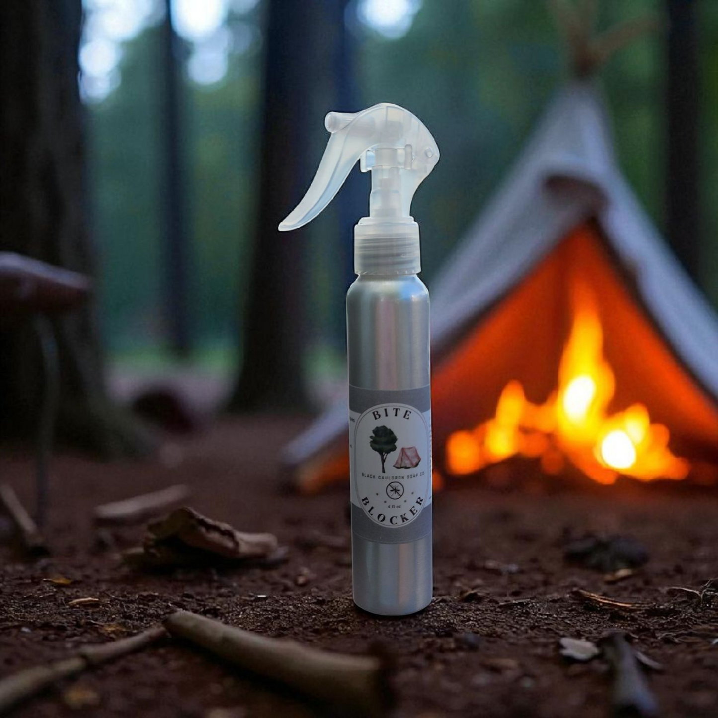 Bite Blocker - Bug Spray, Natural Insect Repellent, Mosquitos, Knats, Essential Oil | Deet Free - 4oz