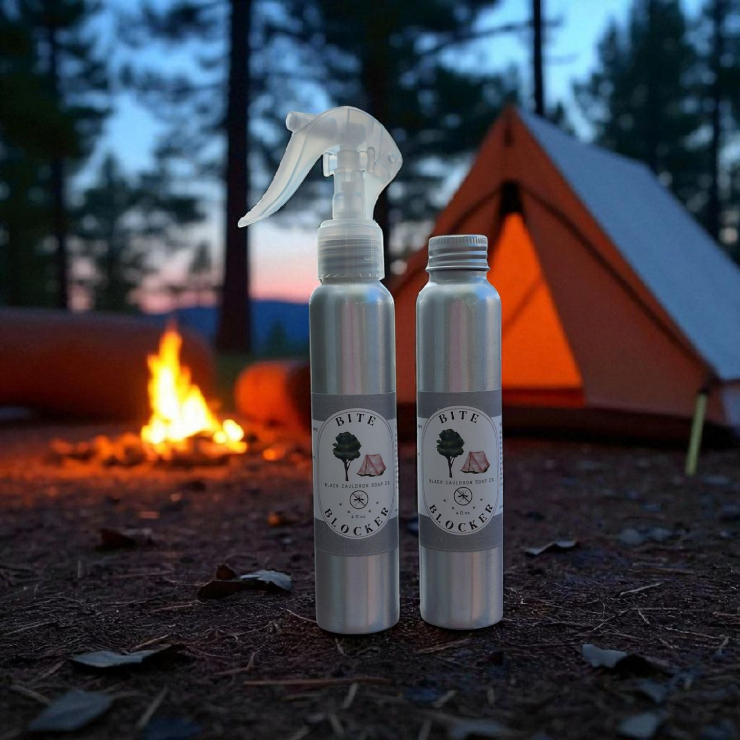 Bite Blocker - Bug Spray, Natural Insect Repellent, Mosquitos, Knats, Essential Oil | Deet Free - 4oz