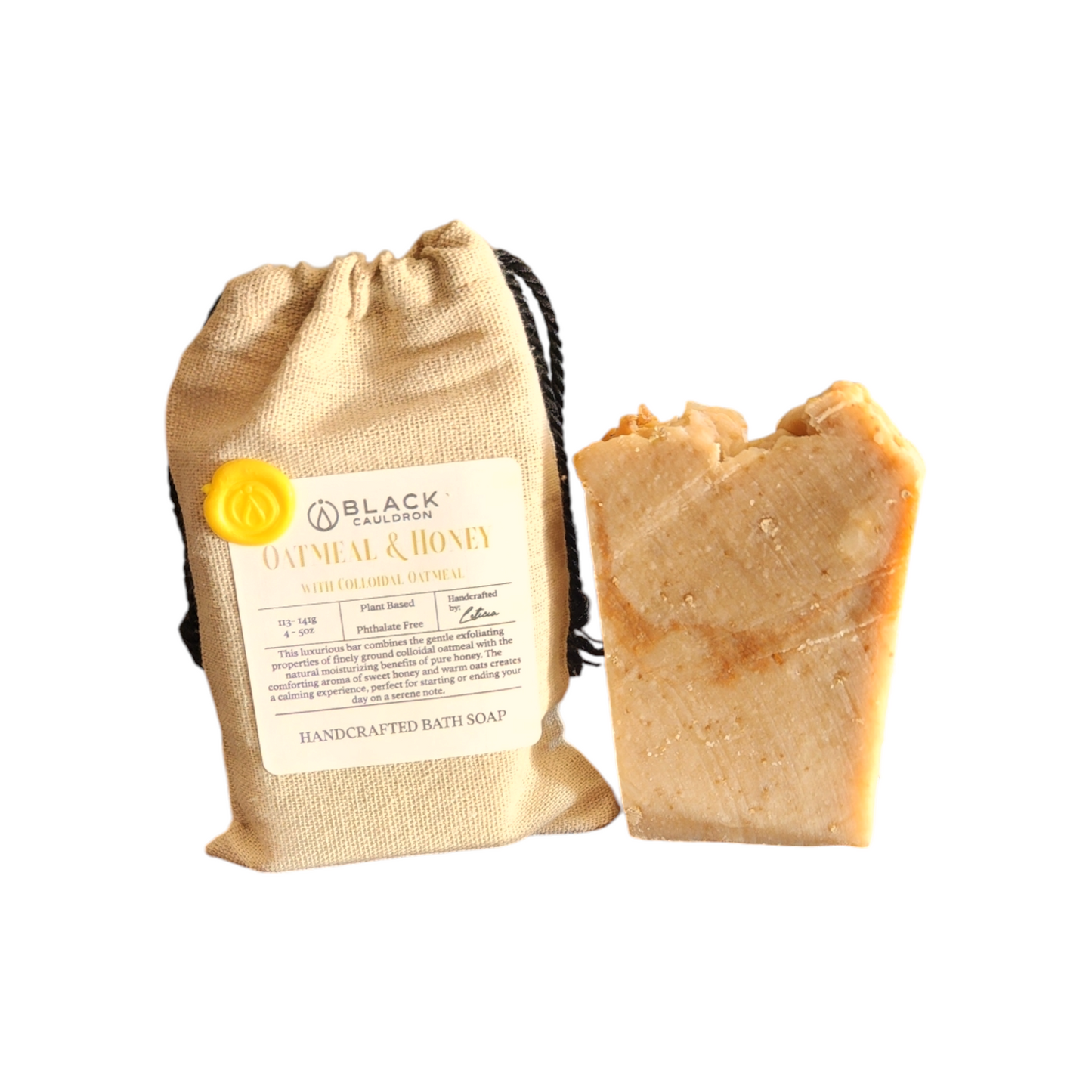Oatmeal & Honey with colloidal oatmeal - Face & Body Soap
