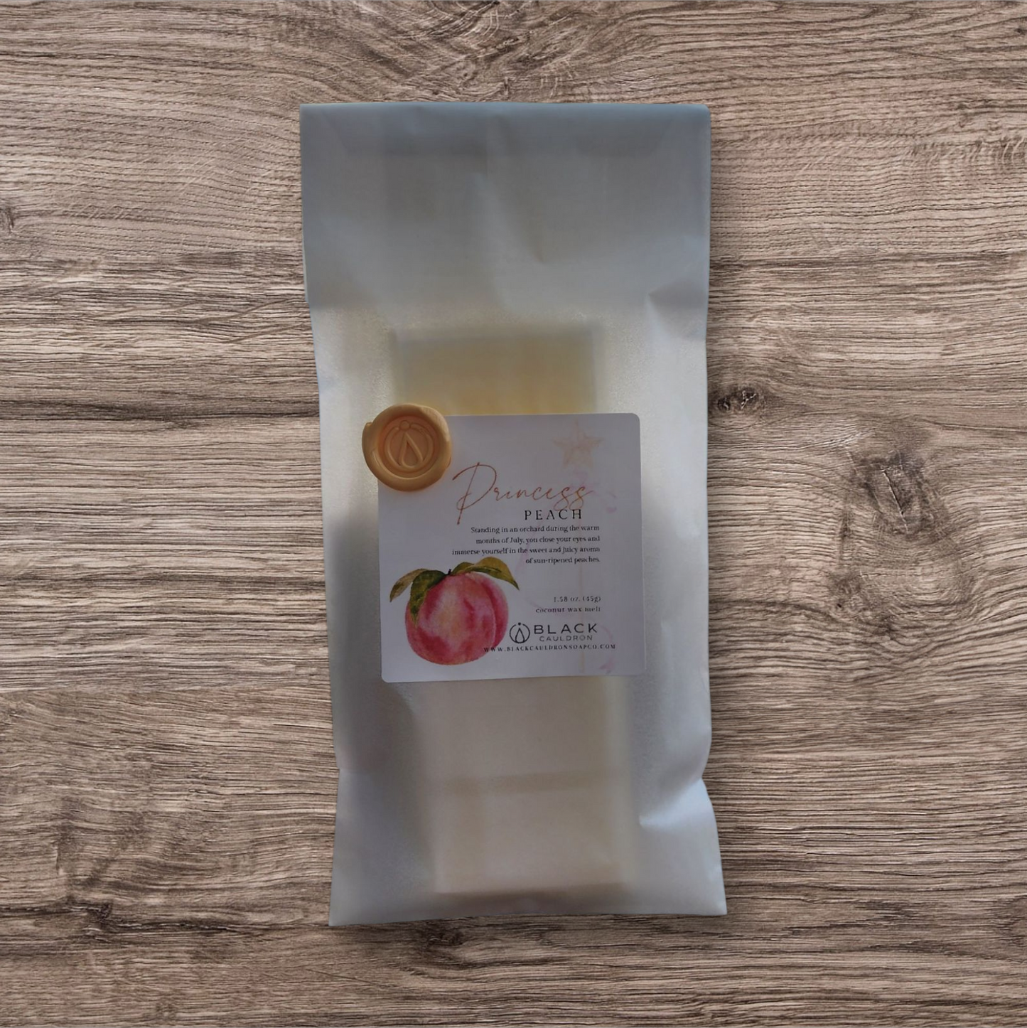 Princess Peach Wax Melts - Wax Melts for Warmer - Handmade Wax Tart - Soy Wax - Wax Snap Bar Melts