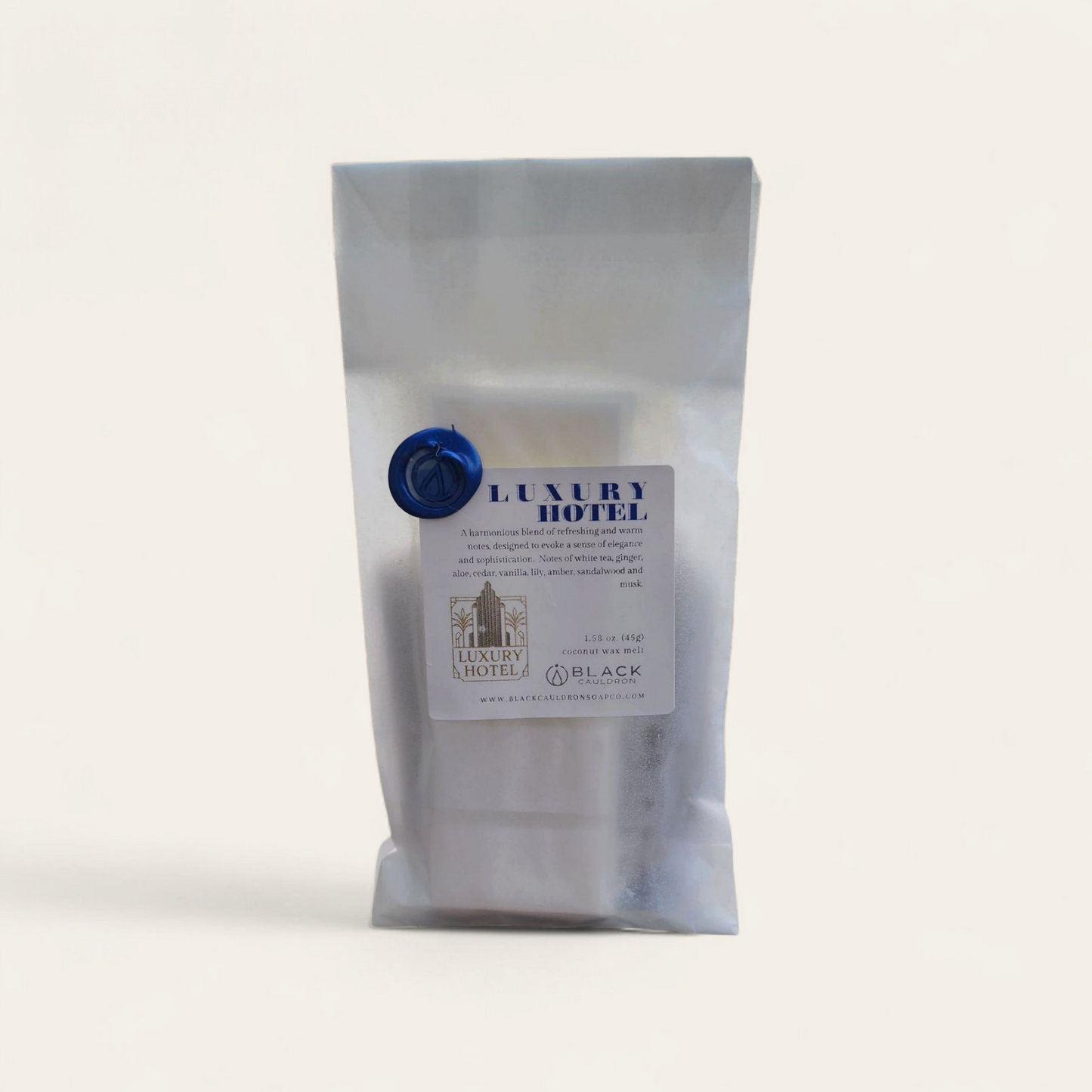 Luxury Hotel Wax Melts -Wax Melts for Warmer - Handmade Wax Tart - Soy Wax - Wax Snap Bar Melts