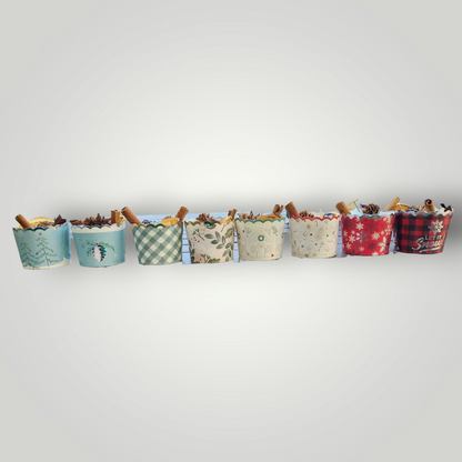 SET OF 12 LARGE WINTER HOLIDAY FIRESTARTERS, Camping, Bonfire, campfire, glamping, woodstove, fireplace Fire Starters