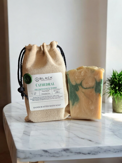 Cathedral - Frankincense & Myrrh Scented Face & Body Soap