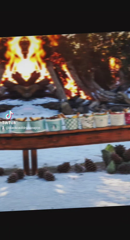 SET OF 12 LARGE WINTER HOLIDAY FIRESTARTERS, Camping, Bonfire, campfire, glamping, woodstove, fireplace Fire Starters