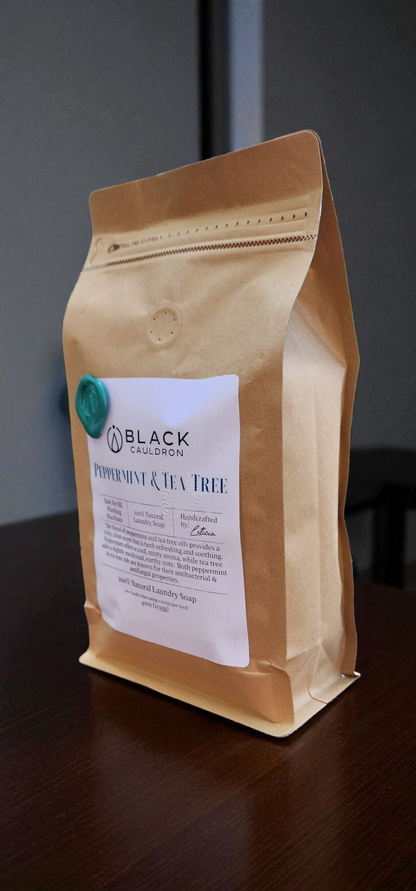 Peppermint & Tea Tree Natural Laundry Soap Powder 40oz