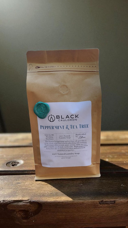 Peppermint & Tea Tree Natural Laundry Soap Powder 40oz