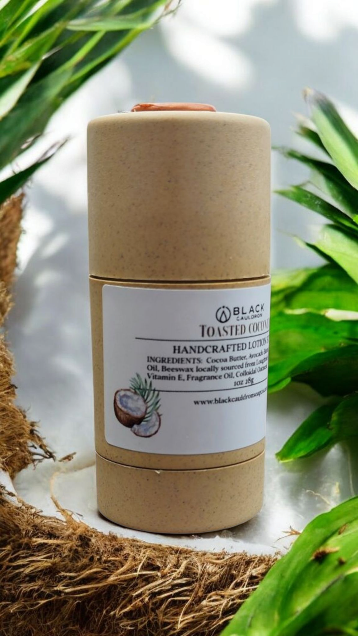 Toasted Coconut Lotion Body Bar Stick Lotion Stick