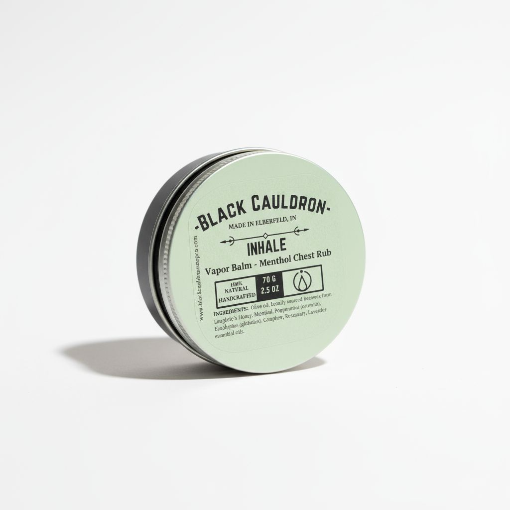 INHALE - Vapor Balm - Menthol Chest Rub  (Petroleum Free)