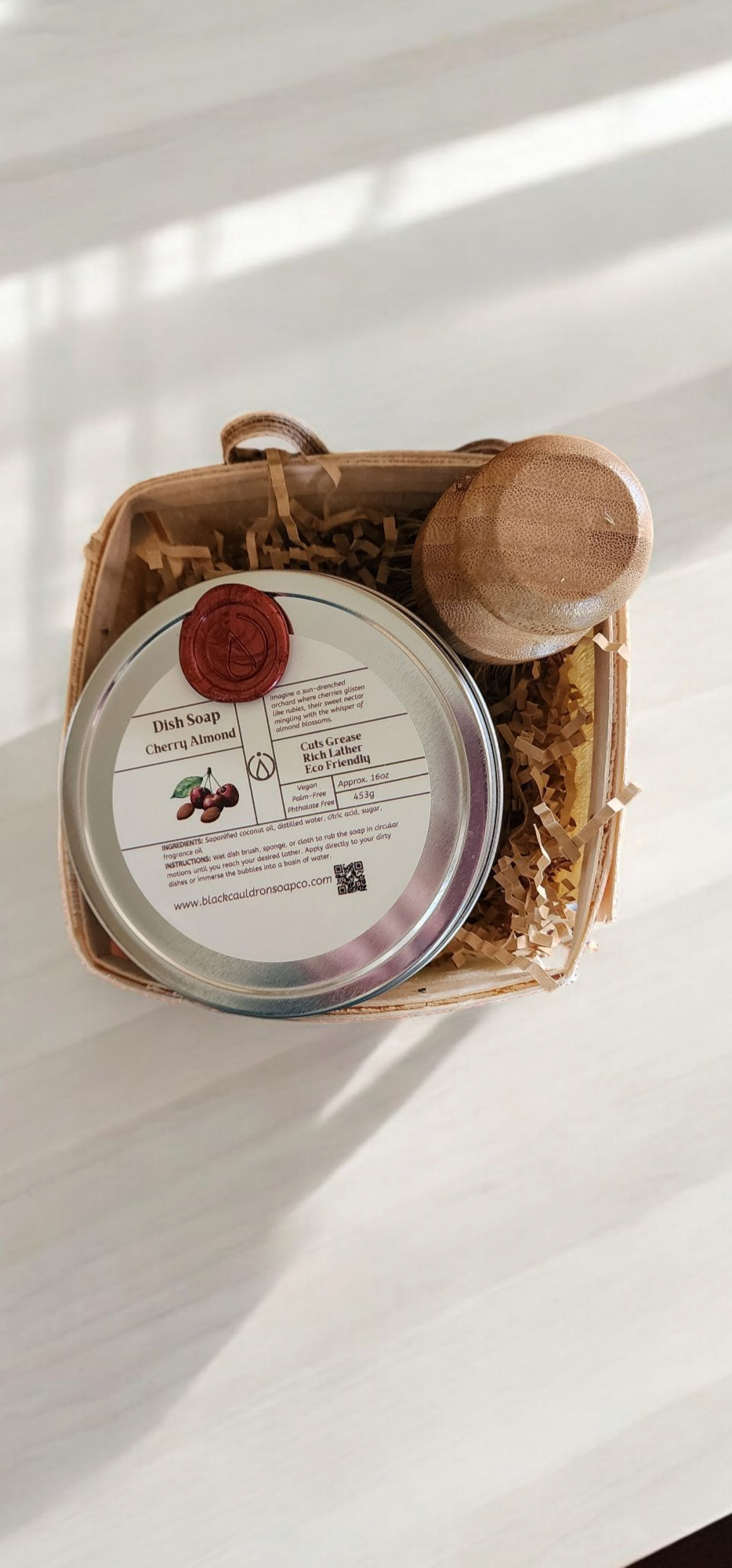 Dish Soap Set - Cherry Almond