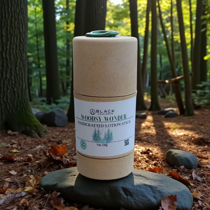 Woodsy Wonder Lotion Hand and Body Bar Stick Lotion Stick