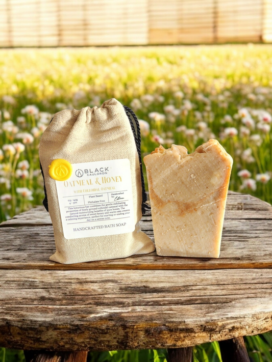 Oatmeal & Honey with colloidal oatmeal -  Face & Body Soap