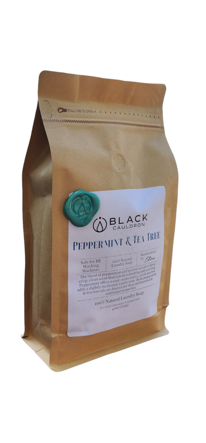 Peppermint & Tea Tree Natural Laundry Soap Powder 40oz