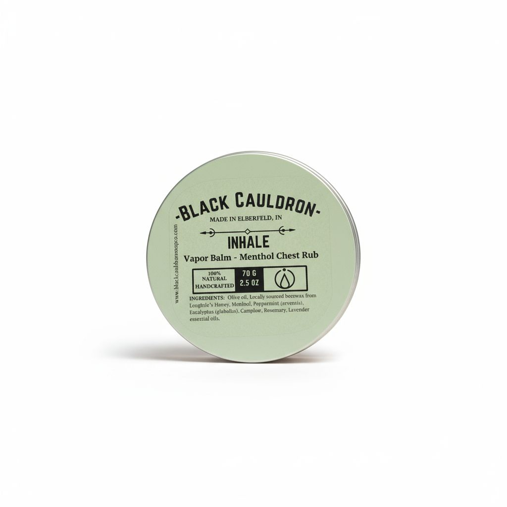 INHALE - Vapor Balm - Menthol Chest Rub  (Petroleum Free)