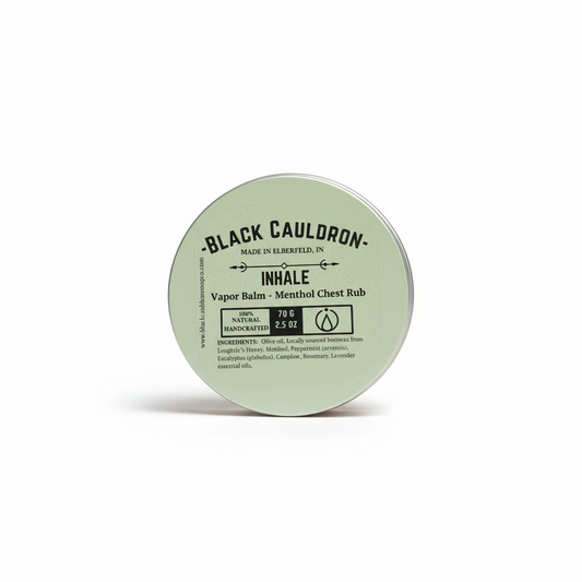 INHALE - Vapor Balm - Menthol Chest Rub  (Petroleum Free)
