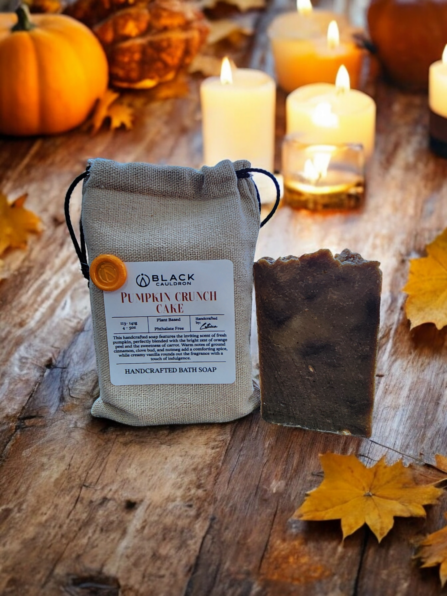 Pumpkin Crunch Cake -  Face & Body Soap