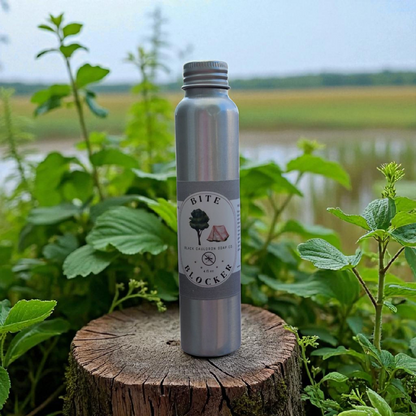 Bite Blocker - Bug Spray, Natural Insect Repellent, Mosquitos, Knats, Essential Oil | Deet Free - 4oz