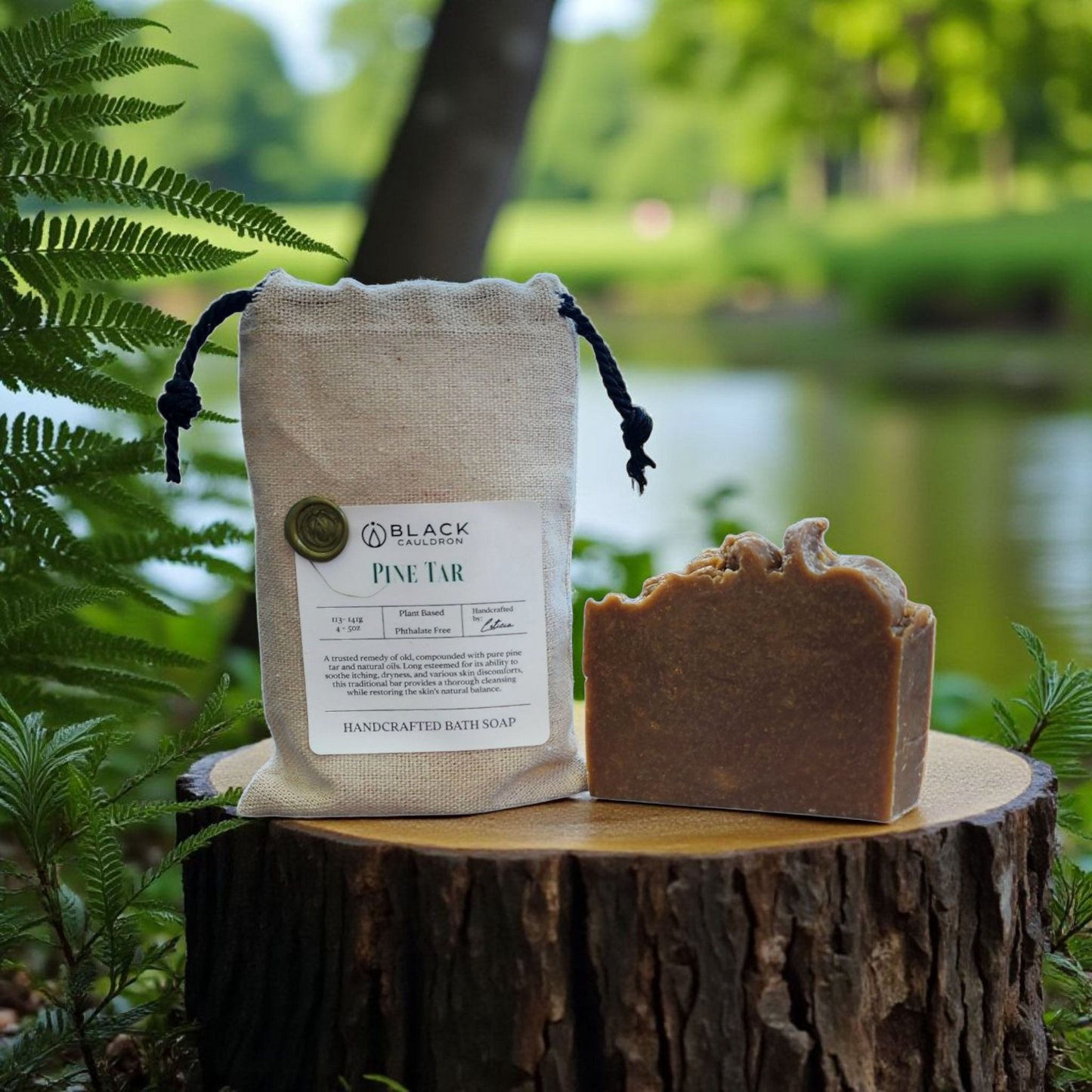 Pine Tar & Honey -  Face & Body Soap