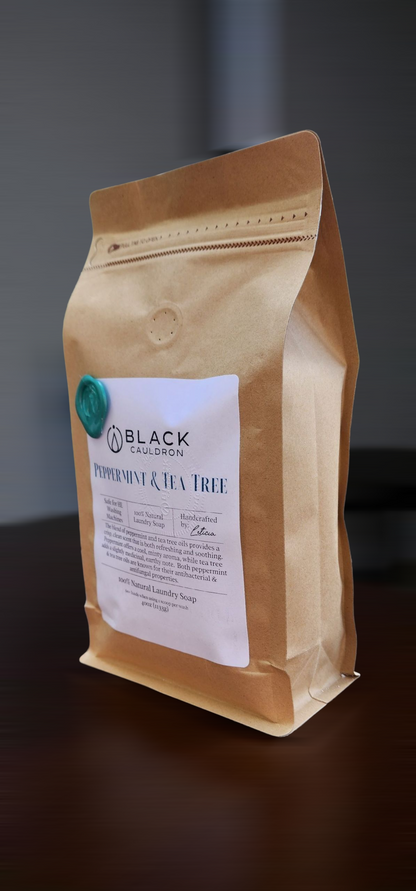 Peppermint & Tea Tree Natural Laundry Soap Powder 40oz