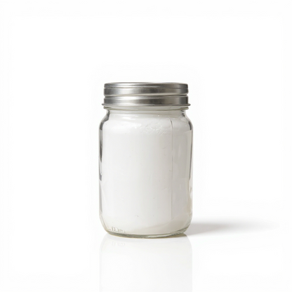 Refillable Glass Carpet Refresher with Stainless Steel Shaker Lid 17oz Plastic Free